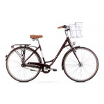Mestský bicykel ROMET POP ART LUX L Bordová